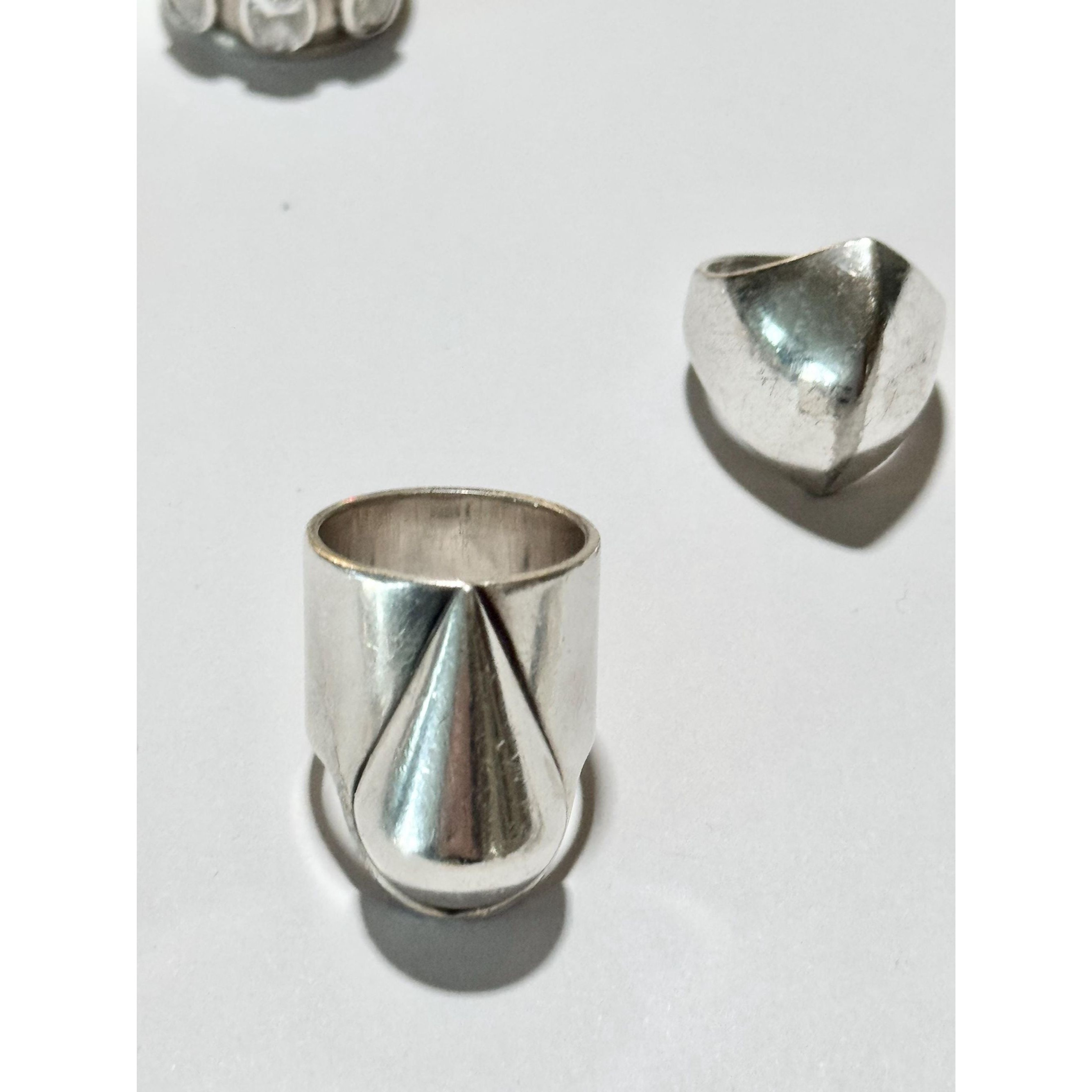 Ascension Ring // Artist Cast // 1970s Sterling Silver 2-Way Ring // Size 6-7